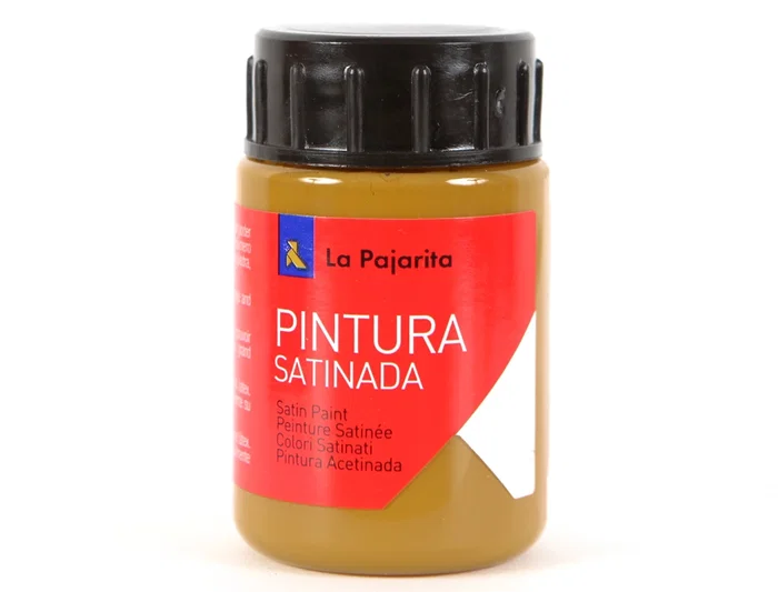 La pajarita Pintura Latex Acabado Satinado Sombra Tostada 35 ml