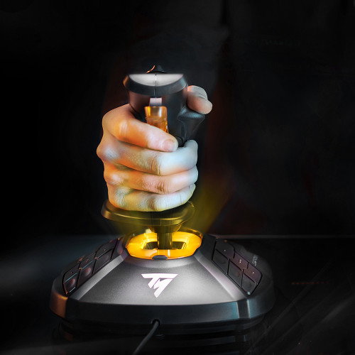 Thrustmaster T-16000M FC S Palanca de Mando USB Analógico/Digital para PC Negro Naranja