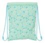 Bolsa Mochila con Cuerdas Safta Dino Verde 26 x 34 x 1 cm