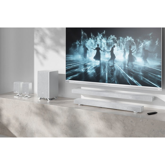 Sharp HT-SPR52021 Par de altavoces traseros inalámbricos plata Sharp HT-SPR52021 Par de altavoces traseros inalámbricos plata