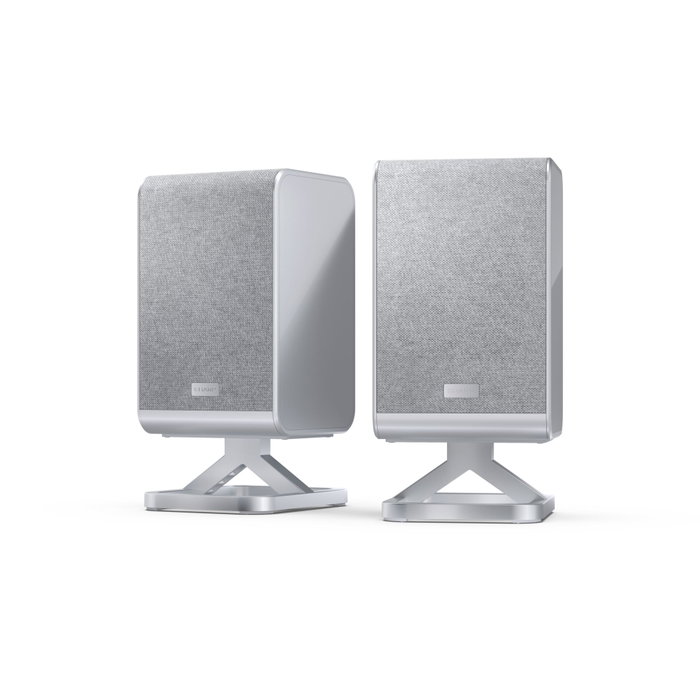 Sharp HT-SPR52021 Par de altavoces traseros inalámbricos plata Sharp HT-SPR52021 Par de altavoces traseros inalámbricos plata