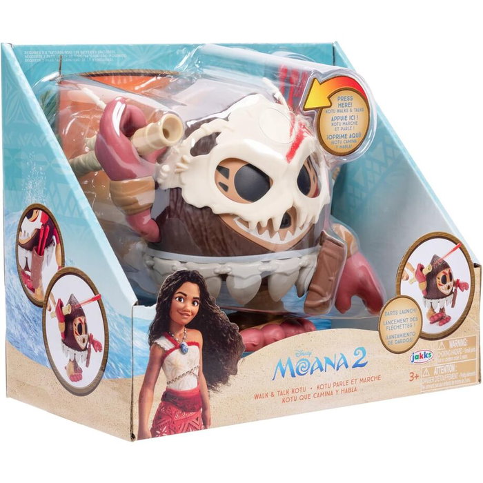 Jakks Pacific Figura Kotu Vaiana Moana 2 Disney, Camina y Emite Sonidos +3 Años