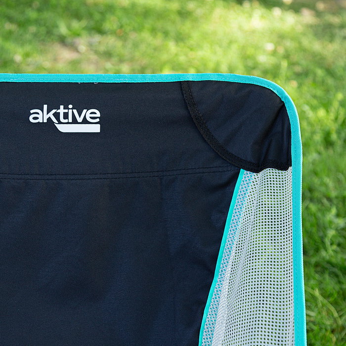 Aktive Silla plegable camping ultracompacta con bolsa transporte