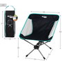 Aktive Silla plegable camping ultracompacta con bolsa transporte