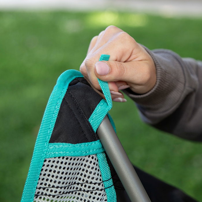 Aktive Silla plegable camping ultracompacta con bolsa transporte