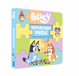BEASCOA Bluey. Libro juguete - Superlibro puzzle