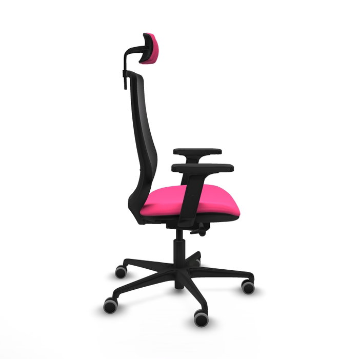 PIQUERAS Y CRESPO Silla de oficina Mardos Rosa y Negro PIQUERAS Y CRESPO Silla de oficina Mardos Rosa y Negro