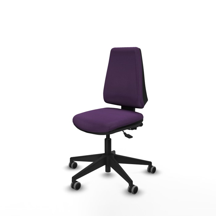 PIQUERAS Y CRESPO Silla de oficina Elche Morada con mecanismo Asincro PIQUERAS Y CRESPO Silla de oficina Elche Morada con mecanismo Asincro