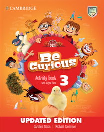 CAMBRIDGE Be Curious Updated Level 3 Activity Book with Home Booklet and Digital Pack