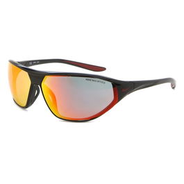 Gafas de Sol Unisex Nike AERO SWIFT BLACK RED MIRROR