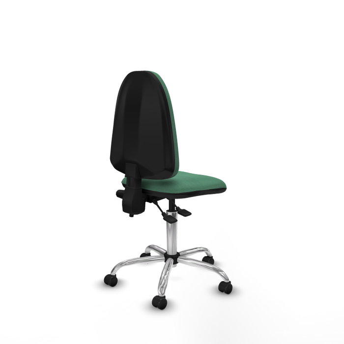 PIQUERAS Y CRESPO Silla de oficina Aýna Verde esmeralda sin brazos PIQUERAS Y CRESPO Silla de oficina Aýna Verde esmeralda sin brazos