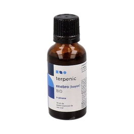 TERPENIC Aceite Esencial Bio de Bayas de Enebro 30ml - Analgésico, Antiinflamatorio, Diurético para Difusión