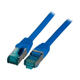 EFB Elektronik Cable de red RJ45 Cat6a S/FTP 0,15 m Azul