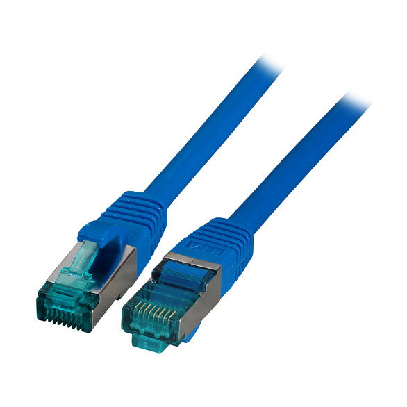 EFB Elektronik Cable de red RJ45 Cat6a S/FTP 0,15 m Azul EFB Elektronik Cable de red RJ45 Cat6a S/FTP 0,15 m Azul