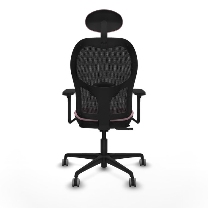 PIQUERAS Y CRESPO Silla de oficina Jorquera Rosa con Brazos 3D y Mecanismo Sincro/Traslack PIQUERAS Y CRESPO Silla de oficina Jorquera Rosa con Brazos 3D y Mecanismo Sincro/Traslack