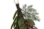 DKD Home Decor Guirnalda Navidad Tradicional Verde Rojo Led Pvc 13 x 180 x 25 cm (2 Unidades)