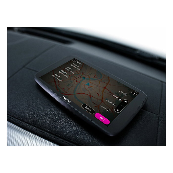 TomTom GO Navigator 7" - Navegador GPS portátil, pantalla táctil 7 pulgadas, mapas de Europa con tráfico en tiempo real, WiFi, Bluetooth, 32 GB