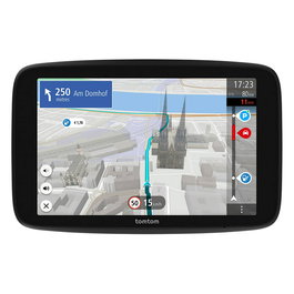 TomTom GO Navigator 7" - Navegador GPS portátil, pantalla táctil 7 pulgadas, mapas de Europa con tráfico en tiempo real, WiFi, Bluetooth, 32 GB