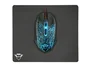 Trust Pack Alfombrilla + Ratón Óptico Gaming GXT783 Izza 2400 DPI