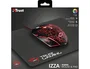 Trust Pack Ratón Óptico Gaming GXT783 Izza y Alfombrilla