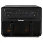 Cuisinart AFD10XBLE Freidora de Aire con Tanque Doble, 10.4 L, 2400 W, Negra