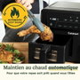 Cuisinart AFD10XBLE Freidora de aire con Tanque Doble - Negra