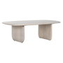 DKD Home Decor Mesa de Centro de Mango 137x76x45 cm Blanco