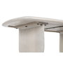 DKD Home Decor Mesa de Centro de Mango 137x76x45 cm Blanco