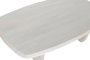DKD Home Decor Mesa Centro Moderno Blanco 137 x 76 x 45 cm