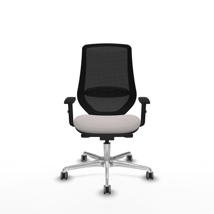 PIQUERAS Y CRESPO Silla de oficina Mardos con mecanismo Sincro/Traslack Blanco/Negro PIQUERAS Y CRESPO Silla de oficina Mardos con mecanismo Sincro/Traslack Blanco/Negro
