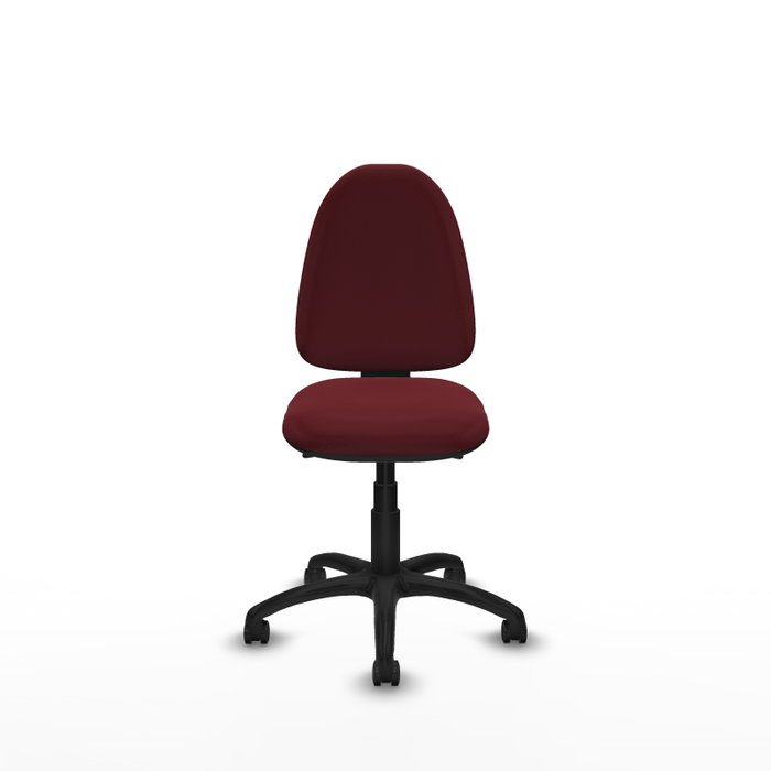 PIQUERAS Y CRESPO Silla de oficina Aýna Granate sin brazos PIQUERAS Y CRESPO Silla de oficina Aýna Granate sin brazos