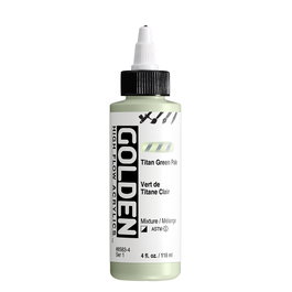 Golden High Flow Colores Acrílicos Verde Titanico Claro 118 ml