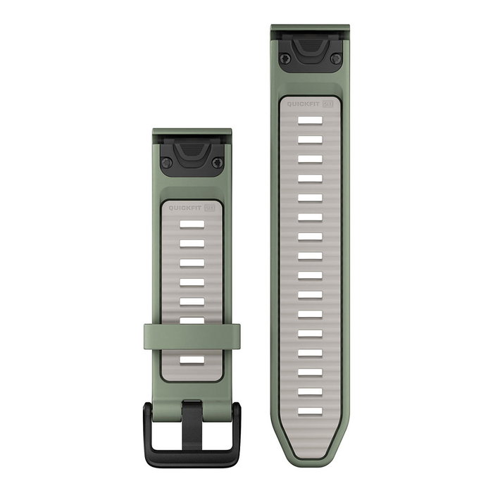 Garmin QuickFit 20mm Silikon Weidengrn/grau Garmin QuickFit 20mm Silikon Weidengrn/grau