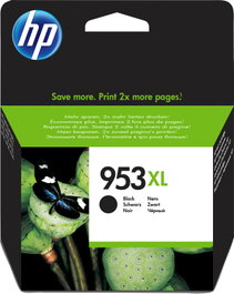 HP Cartucho de Tinta Negro 953XL