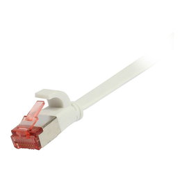 Synergy21 Synergy21 Patchkabel RJ45 CAT6 0.5m FTP (U/FTP) TPE Superflex Flach Blanco