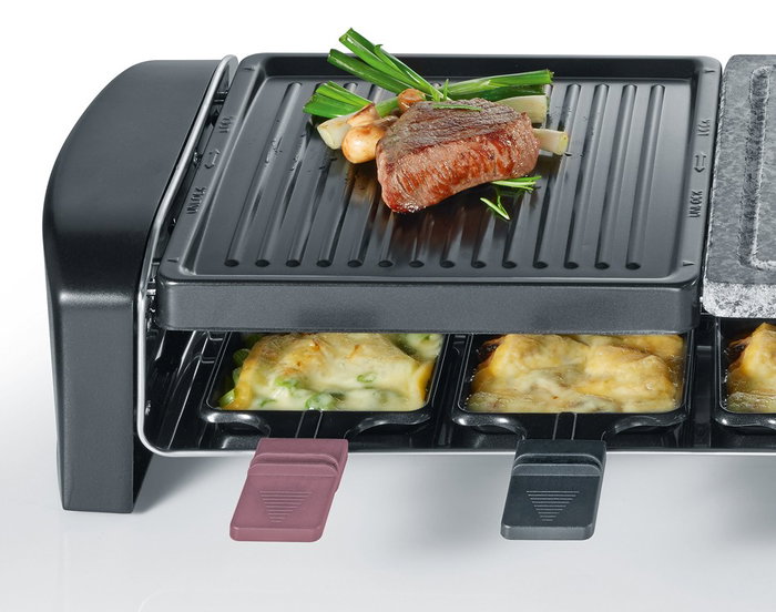 Severin RG9645 Raclette grill 8 personas - Negro Severin RG9645 Raclette grill 8 personas - Negro