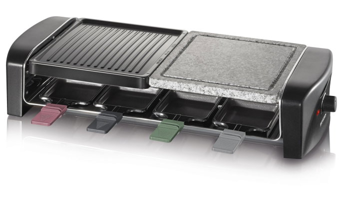Severin RG9645 Raclette grill 8 personas - Negro Severin RG9645 Raclette grill 8 personas - Negro