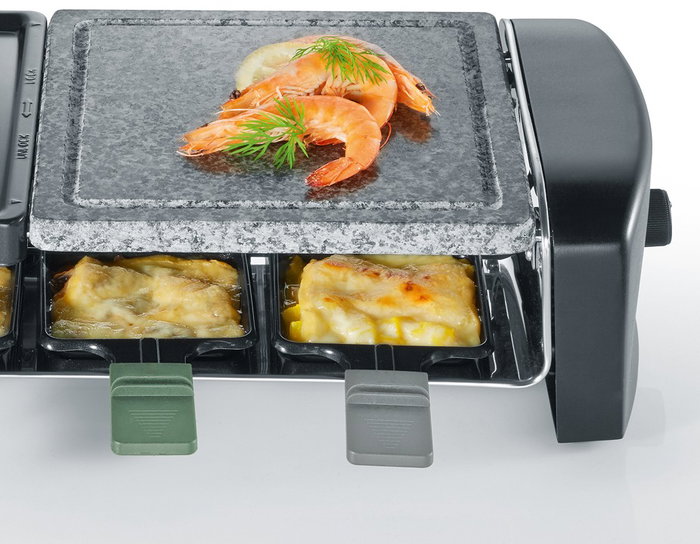 Severin RG9645 Raclette grill 8 personas - Negro Severin RG9645 Raclette grill 8 personas - Negro