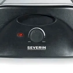 Severin RG9645 Raclette grill para 8 personas, piedra de cocción natural, 1400W, termostato ajustable, Negro
