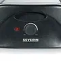 Severin RG9645 Raclette grill para 8 personas, piedra de cocción natural, 1400W, termostato ajustable, Negro
