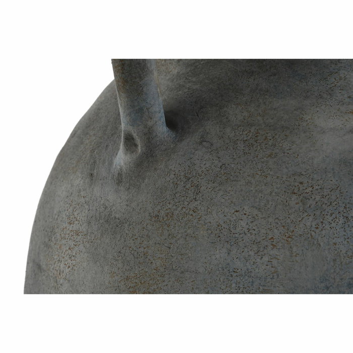 DKD Home Decor Jarrón de Terracota Envejecido Gris 33x33x69 cm DKD Home Decor Jarrón de Terracota Envejecido Gris 33x33x69 cm