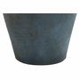 DKD Home Decor Jarrón de Terracota Envejecido Gris 33x33x69 cm