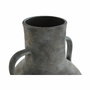 DKD Home Decor Jarrón de Terracota Envejecido Gris 33x33x69 cm