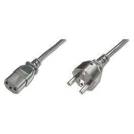 Digitus Cable de Red 1.8m Schuko - C13 Negro