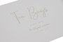 DKD Home Decor Caja de Metal para Infusiones Blanco Roto y Dorado