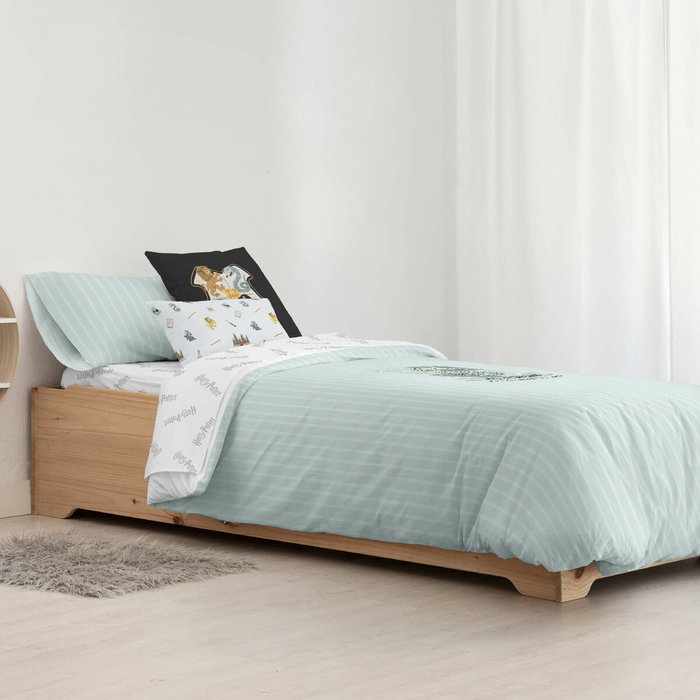 Funda Nórdica Harry Potter Slytherin Sweet Multicolor 175 Hilos 180 x 220 cm Cama de 105