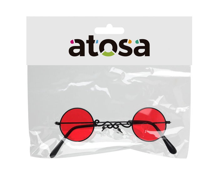 Gafas Halloween Vampiro Rojo Hombre Adulto