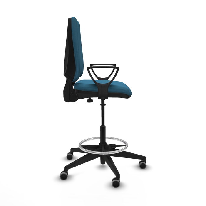 PIQUERAS Y CRESPO Taburete Elche CP Bali Verde Petróleo PIQUERAS Y CRESPO Taburete Elche CP Bali Verde Petróleo