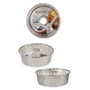 Set de Moldes de Repostería Kinvara Plateado Aluminio 19,5 x 7 x 19,5 cm 19,5 x 19,5 x 6 cm 4 Piezas (12 Unidades)