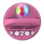 Cefa Karaoke Party Ball Rosa con luces y 2 Micros 40 w